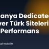 Almanya Dedicated Server Türk Siteleri İçin Performans