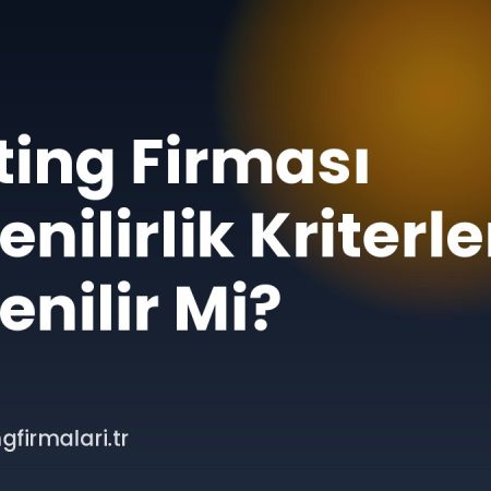 Hosting Firması Güvenilirlik Kriterleri Güvenilir Mi?
