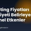 Hosting Fiyatları Maliyeti Belirleyen Temel Etkenler