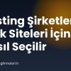 Hosting Şirketleri Türk Siteleri İçin Nasıl Seçilir