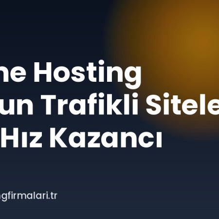 Nvme Hosting Yoğun Trafikli Siteler İçin Hız Kazancı